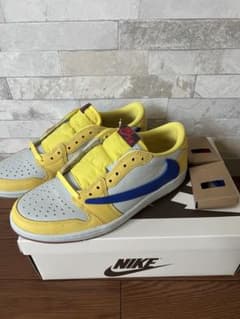 【新品】Nike Air Jordan 1 Low x Travis Scottのサムネイル