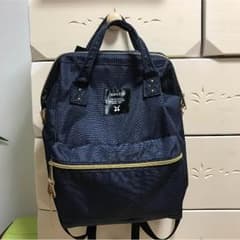 ☆美品☆アネロリュック ミニサイズ ネイビーのサムネイル
