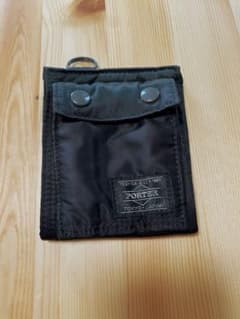 ＰＯＲＴＥＲ　二つ折り財布黒のサムネイル