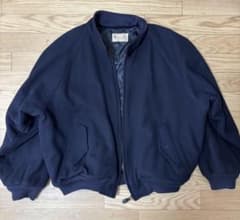 90s Vintage ウール　ハリントンジャケット　スウィングトップ　M 紺 90s ウール ハリントンジャケット g9 スイングトップ ビンテージ