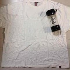 新品 波達 オフホワイトTシャツ ４Lサイズのサムネイル