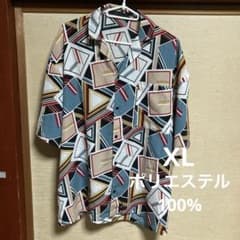 【XL】Lliaterni 総柄 オープンカラーシャツ 半袖のサムネイル