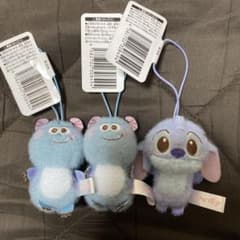 ディズニーピクサー　ミルキーボアプチマスコット　3点セット