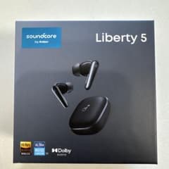 Soundcore Liberty 5 ワイヤレスイヤホン 本体【ブラック】 - メルカリ