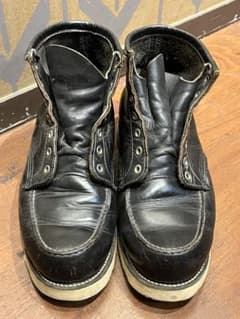 RED WING 8179 97年製 刺繍羽タグ 27.5cm 黒セッターのサムネイル