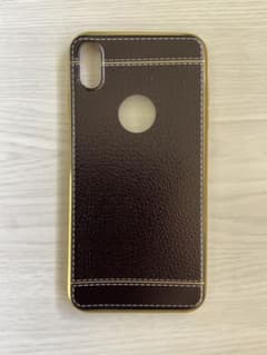 iPhone XSMax用ソフトケース☆ブラック/ゴールドのサムネイル