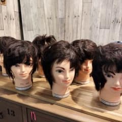 美容師 ユーカリジャパン 練習用ウィッグ6体セット【24時間以内発送