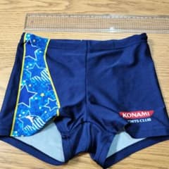KONAMI 星柄 スクール水着 S ネイビーのサムネイル