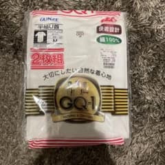 グンゼ　やわらか加工GQ-1 半袖U首 Mサイズ　2枚組のサムネイル