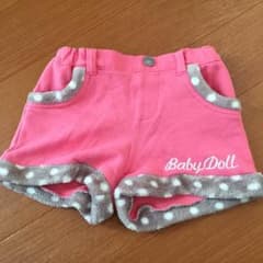 4月10日までお取り置き中！ baby doll 女の子パンツのサムネイル