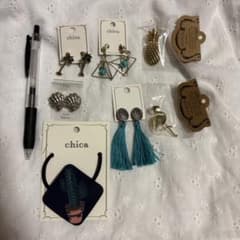 chica イヤリング ヘアゴム まとめ売りのサムネイル