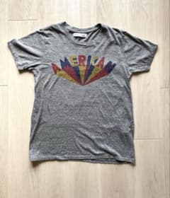 ち*️様 maple アメリカン Tシャツ　霜降りグレーのサムネイル