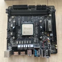 Ryzen7 2700X + A320M-ITX マザボCPUセットのサムネイル