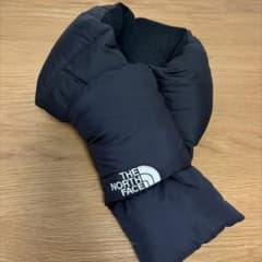THE NORTH FACE ダウンマフラー ネックウォーマー ブラックのサムネイル