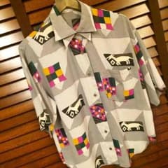 メンズ 個性的なオリジナルデザインシャツのサムネイル
