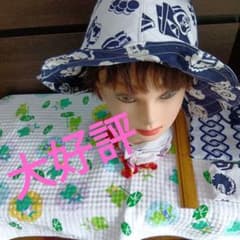 お祭り帽子　サコッシュセット 小銭入れのおまけ付きのサムネイル