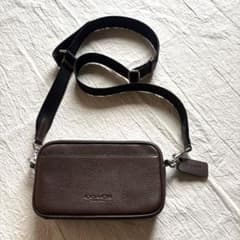 【2024年最新】新品 コーチ ジェイデン クロスボディ レザー 茶 CR179