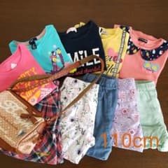 110cmまとめ売り　夏服のサムネイル