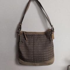 COACH シグネチャー ショルダーバッグ ブラウンのサムネイル