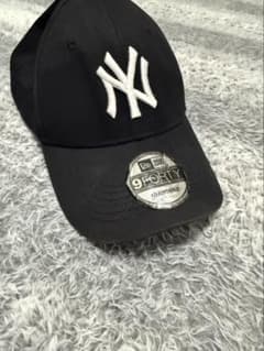 New era NYロゴ キャップ 9FORTY ブラック 調整可能 定番 人気のサムネイル