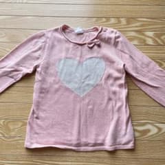 ピンク　ハート　ニット　90cmのサムネイル