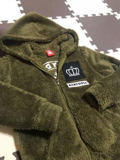 ベビードール   パーカー☆   １３０   カーキのサムネイル