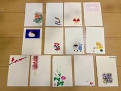葉書まとめ売り 年賀はがき 絵はがき 鳩居堂のサムネイル