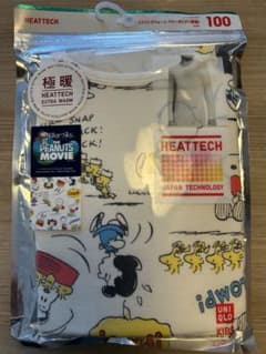 HEATTECH スヌーピー柄 アンダーシャツ 100のサムネイル