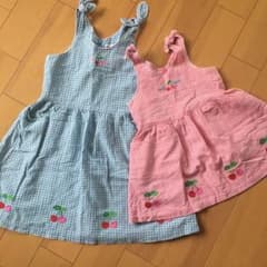 ミキハウス ワンピース120と90のサムネイル