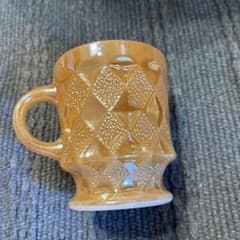 ファイヤーキング ダイヤモンドパターン マグカップ オレンジのサムネイル