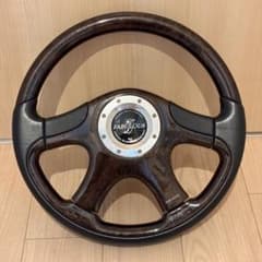 FABULOUS ファブレス ウッドステアリング ハンドル 36φ ボス付き