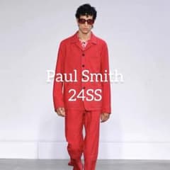 ポールスミス　24SS カラーウール　ステッチワークジャケット ポールスミス 24SS カラーウール ステッチワークジャケット - メルカリ