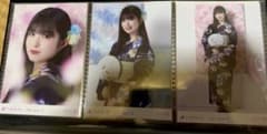 乃木坂46 小川彩 生写真 浴衣 3種コンプのサムネイル