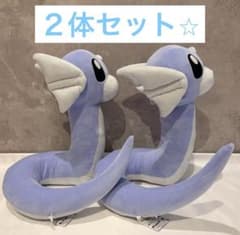 ポケモン　めちゃもふぐっとぬいぐるみ〜ミニリュウ〜　新品タグ付き　２体セットのサムネイル