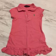 Ralph Lauren ピンク ワンピース 100のサムネイル