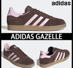 adidas Gazelle ブラウン/ピンク 海外限定 アディダス - メルカリ