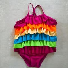 ☆みひメロさま専用☆【美品】水着 フリルワンピース115のサムネイル