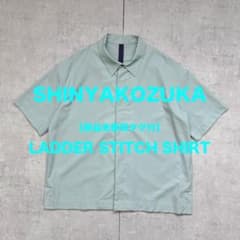 新品未使用タグ付】SHINYAKOZUKA ラダーステッチシャツ S - メルカリ