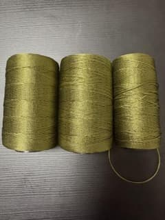 光沢糸 3玉セット ハンドメイド 編み物のサムネイル
