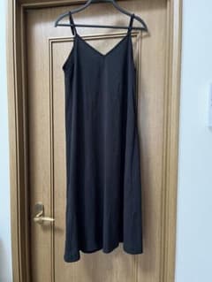 しまむら　キャミワンピース 黒　ブラック