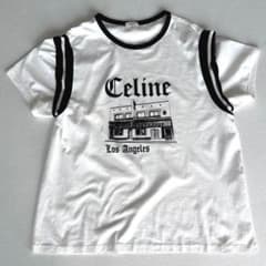 美品/XL /限定品】CELINE トルバドゥール ロサンゼルス Tシャツ レア 