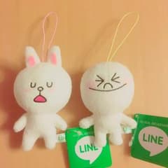 LINEコニーとムーンストラップのサムネイル