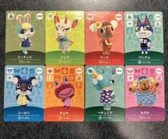 あつまれ どうぶつの森 amiiboカード 8枚セット　ミッチェルよしのマーチのサムネイル