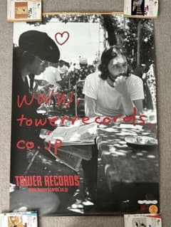 TOWER RECORDS VINCENT GALLO 永瀬正敏 ポスター レア TOWER RECORDS VINCENT GALLO 永瀬正敏 ポスター レア - メルカリ