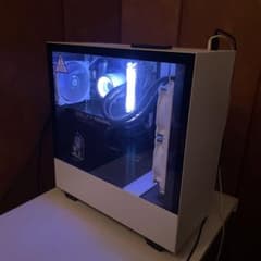 NZXT ゲーミングPC GeForce GTX1660ホワイトケース 簡易水冷のサムネイル