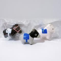 サラブレッドコレクション ソフビマスコット フィギュア 3点セット