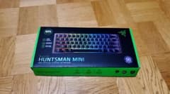 razer huntsman mini 60%   キーボード　英語配列　紫軸のサムネイル