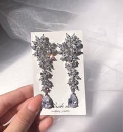 *再値下げ*Brideme　【ZP-56】 キュービックジルコニアイヤリングのサムネイル