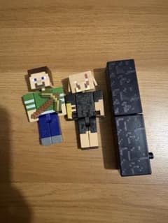 Minecraft スティーブ ピグリンフィギュアセットのサムネイル