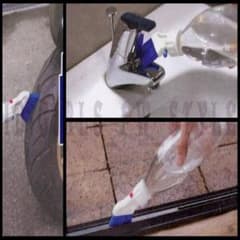 送料無料 ペットボトル どこでもブラシ エコ リサイクル 洗面所 台所 掃除用品のサムネイル
